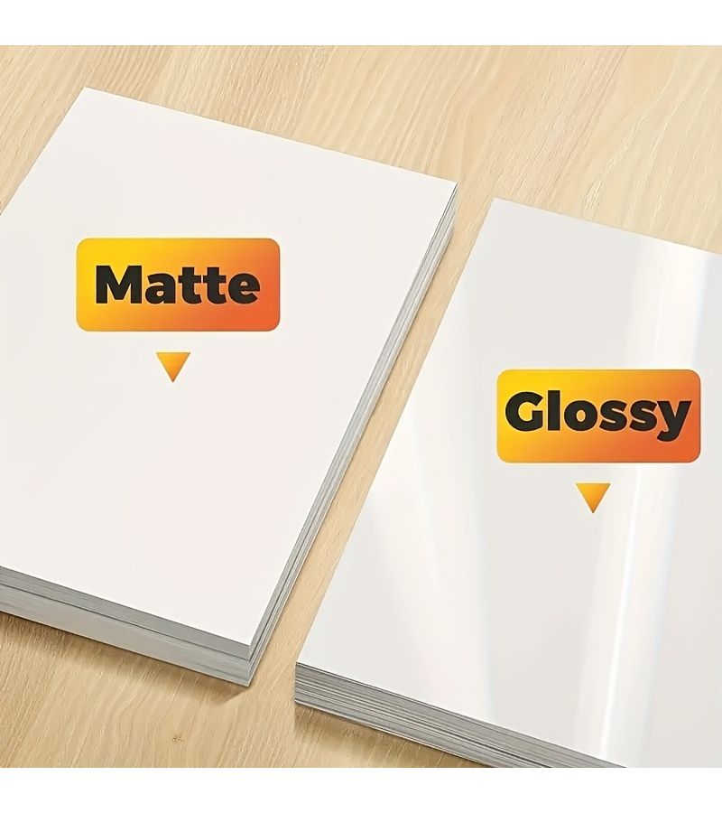 50 Sheets Matte Self Adhesive Laminating Film 4.1 x 5.8 Inches Transparent Clear No Machine Required for Photos Documents Menus Certificates - Image 1