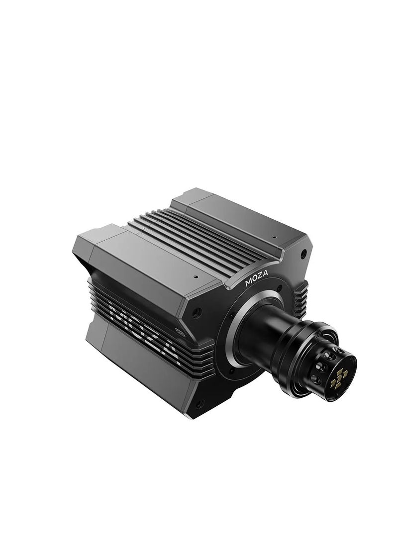 موزة قاعدة عجلة القيادة MOZA R12 بمحرك مباشر – عزم دوران 12 نيوتن متر، هيكل ألومنيوم، متوافقة مع الكمبيوتر - Image 3