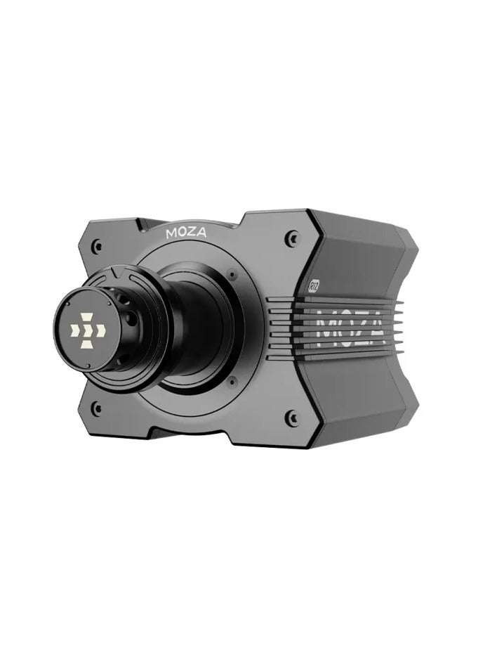 موزة قاعدة عجلة القيادة MOZA R12 بمحرك مباشر – عزم دوران 12 نيوتن متر، هيكل ألومنيوم، متوافقة مع الكمبيوتر - Image 1