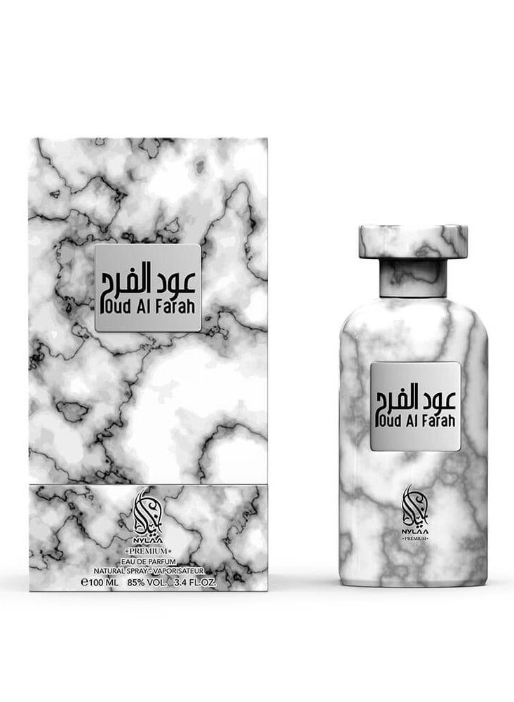 NYLAA Oud Al Farah Eau De Parfum For Unisex - 100 ML - Image 1