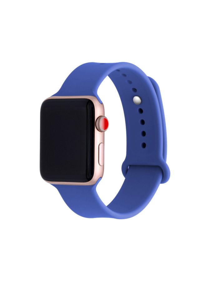 EHOME Replacement Band For Apple Watch Series 3 42 mm Ocean blue - Image 2