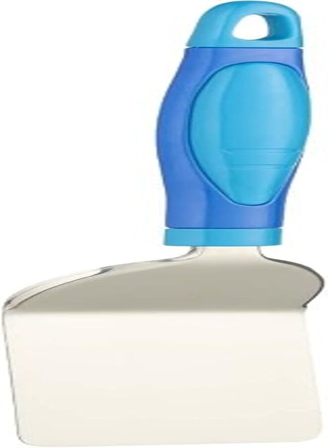 Tip Top N-508 Stainless Steel Cooking Spoon - Blue and Silver