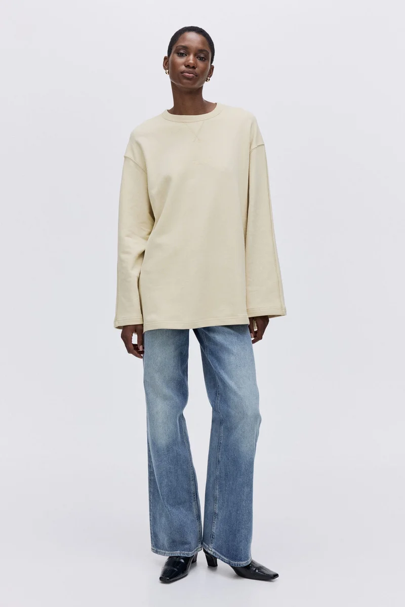 H&M Text-motif sweatshirt