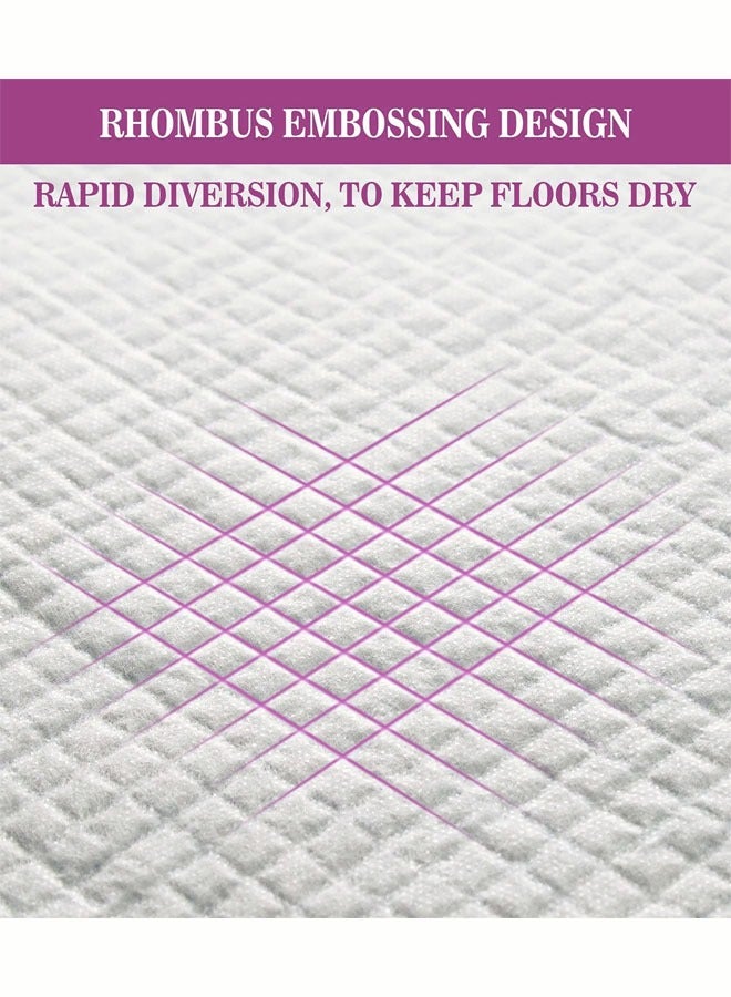 50 قطعة من بطانات الكلاب الأكثر سمكًا، بطانات تدريب الحيوانات الأليفة والجرو، بطانات امتصاص فائقة للبول للكلاب، بطانات تدريب للكلاب مقاومة للتسرب، بطانات بول للحيوانات الأليفة للجراء والقطط والأرانب. - Image 2