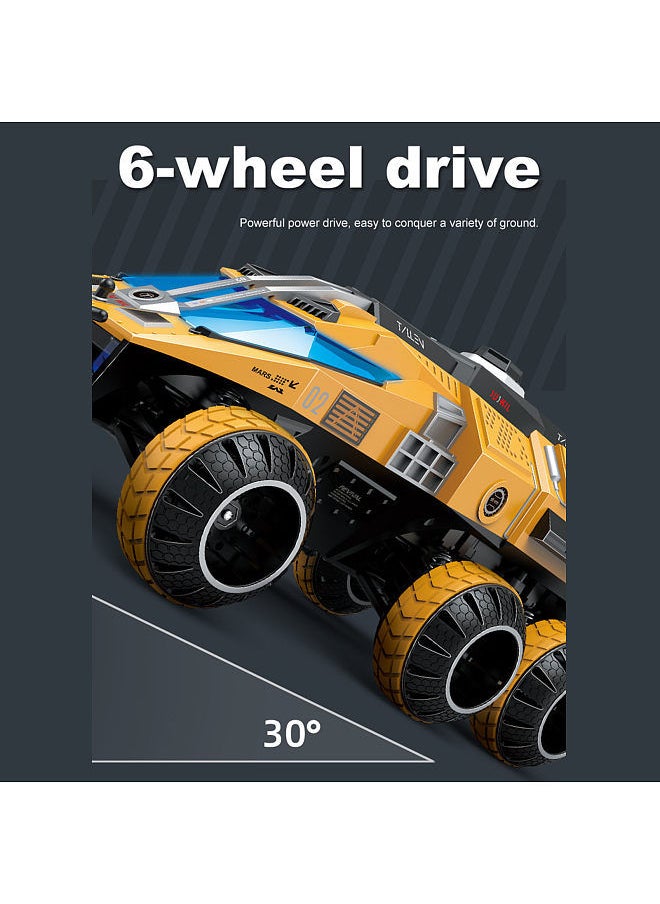 null - Mars Detecting Car 1/12 RC Car for Kids RC Space Vehicle Hidden Lift Water Bomb Shooting Conquer Various Terrains 2 Battery - Image 1