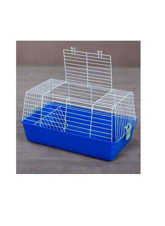 DAYANG Light Weight Small Pets Cage For Rabbits Guinea Mouse And Hamster Multicolor 59X35.5X31.5cm