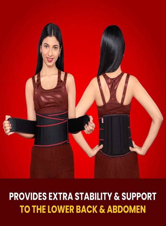 Dr. Ortho Dr.Ortho Lumbo Sacral Belt | Waist & Lower Back Support Belt | With Dual Adjustable Straps for Men & Women - 2XL (130-145cm) - Image 2