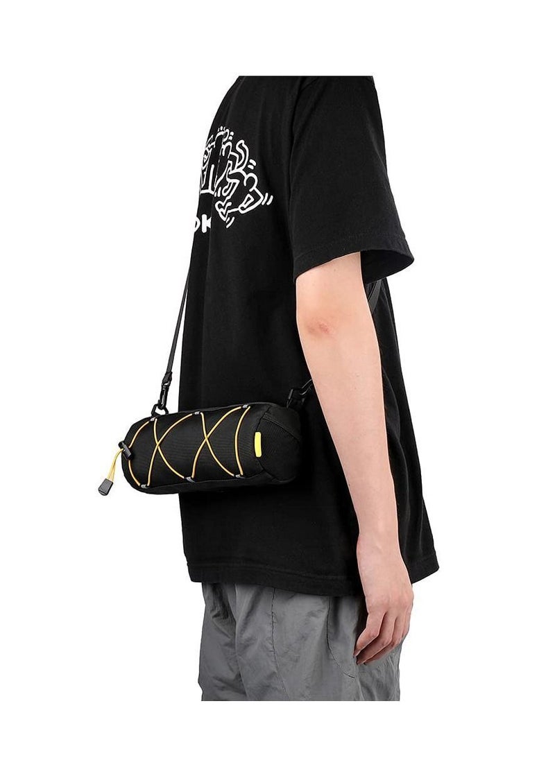 Y&D - Bike Handlebar Bag, Bicycle Front Bag Fram Storage Roll Mountain Road Bikes Commuter Shoulder Professional Cycling Accessories - Image 1