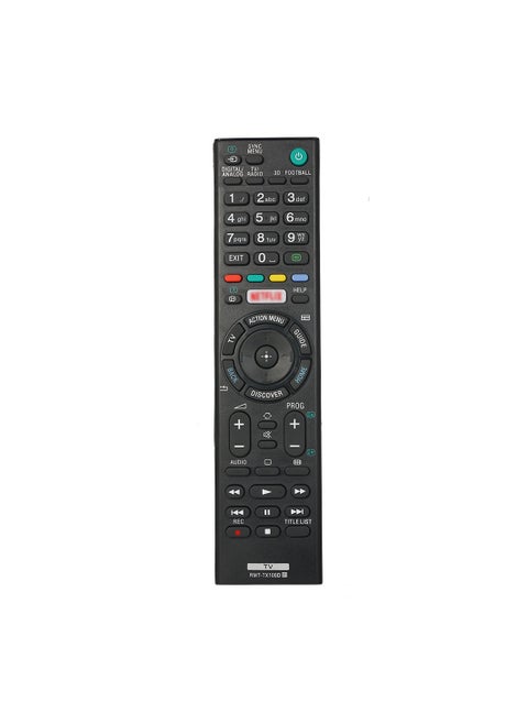 Smart Replacement Remote Control for SONY TV Portable Size TV Remote Controller Easy to Grab Black