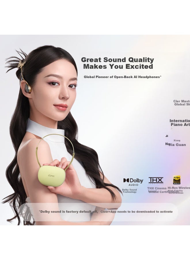 Cleer Clip [ultra-long Battery Life] Star Arc Open-ear Bluetooth Headphones, Over-ear Dolby Sound, Ultra-long Battery Life, Ai Wireless Earphones, Compatible With Huawei And Apple, Gift, Aurora Black - Image 3