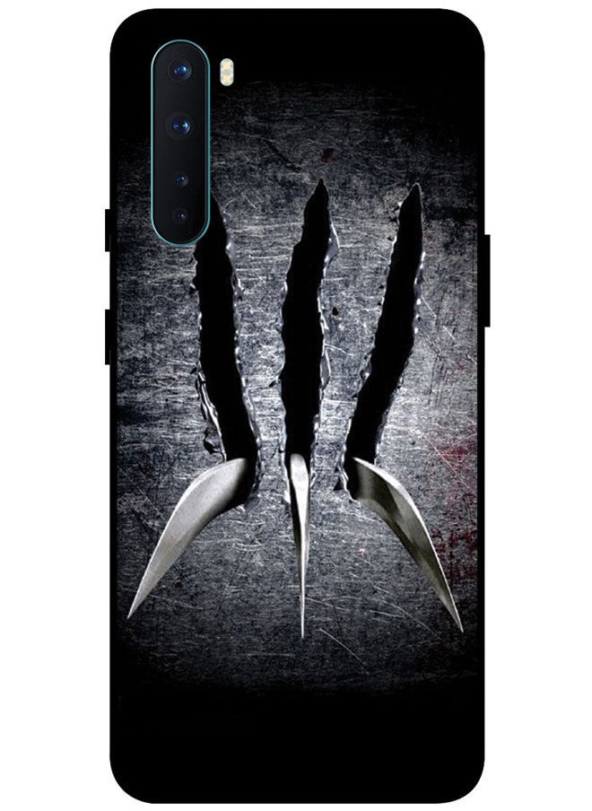 EYE CATCH - Protective Case Cover For OnePlus Nord Smart Series Printed Protective Case Cover for OnePlus Nord Wolverine Claws - Image 1