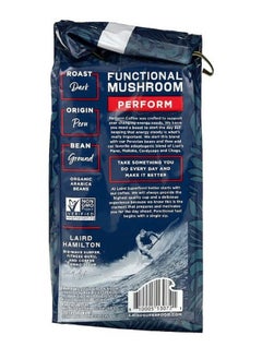 Laird Superfood Functional Mushroom Coffee Perform Ground Dark Roast 12 oz 340 g  - Image 2