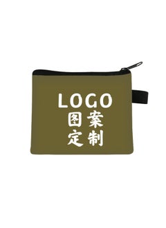 Custom Polyester Coin Purse Student Key Canvas Card Holder Color Business Activity Storage Bag Wholesale-Color:4