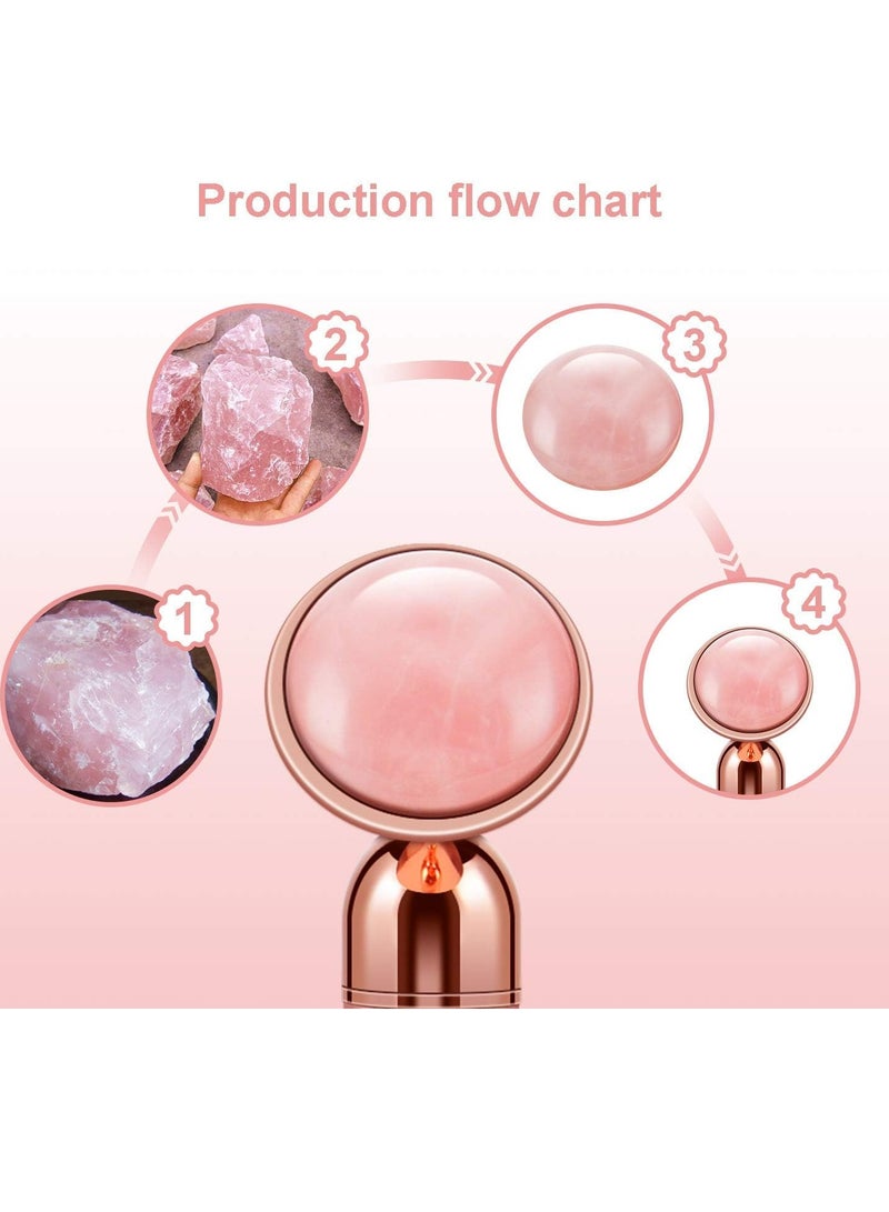 Loquat Face Massager Roller 4-in-1 Eye Cream Applicator Face Roller Massager Tool Girls Eye Massage Women Facial Massager for Reducing Puffiness Wrinkle Skin Care - Image 2