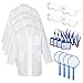 Tarpop 16 Pcs Lab Coat Costume Kit for Kids Doctor Coat Glasses ID Card for Projects Scientist Costume Halloween Christmas Cosplay XL - Image 2