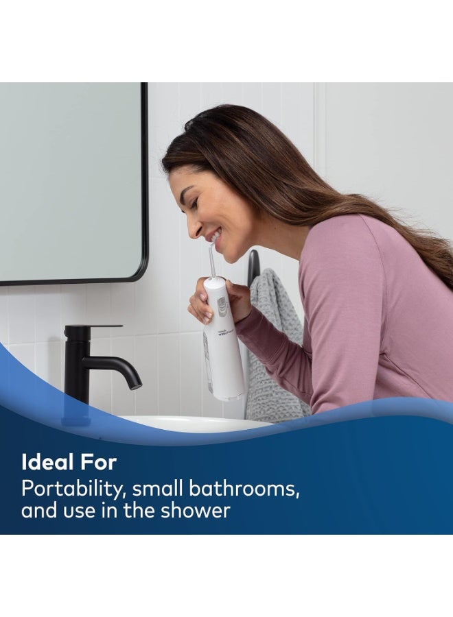 Waterpik Cordless Express Water Flosser, Battery Operated & Portable for Travel & Home, ADA Accepted, Waterproof for Shower Use, White WF-02, Packaging May Vary - Image 3