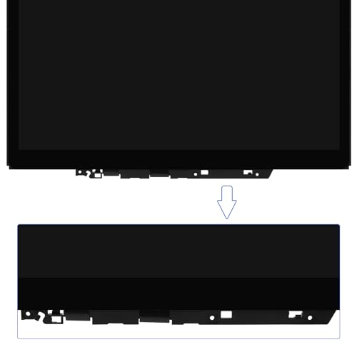 GBOLE Replacement for Lenovo Chromebook 500e Yoga Gen 4 5D11C95914 N122JCA-ENK 82W4 82W5 30pins 1920x1200 LCD Touch Screen Display Digitizer Assembly Bezel - Image 4