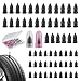 JAMIEWIN 60 PCS Tire Repair Screws Kit Vacuum Self Sealing Tire Plugs Screw Type Rubber Nail Kit Screw in Tire Plugs Heavy Duty for Car Tractor Motorcycle Truck SUV Tire Puncture Repair - Image 2