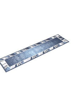 Home Dynamix Home Dynamix Lyndhurst Rotana Modern Area Rug, Contemporary Blue/Gray/Ivory 1'9"x7'2"  - Image 4