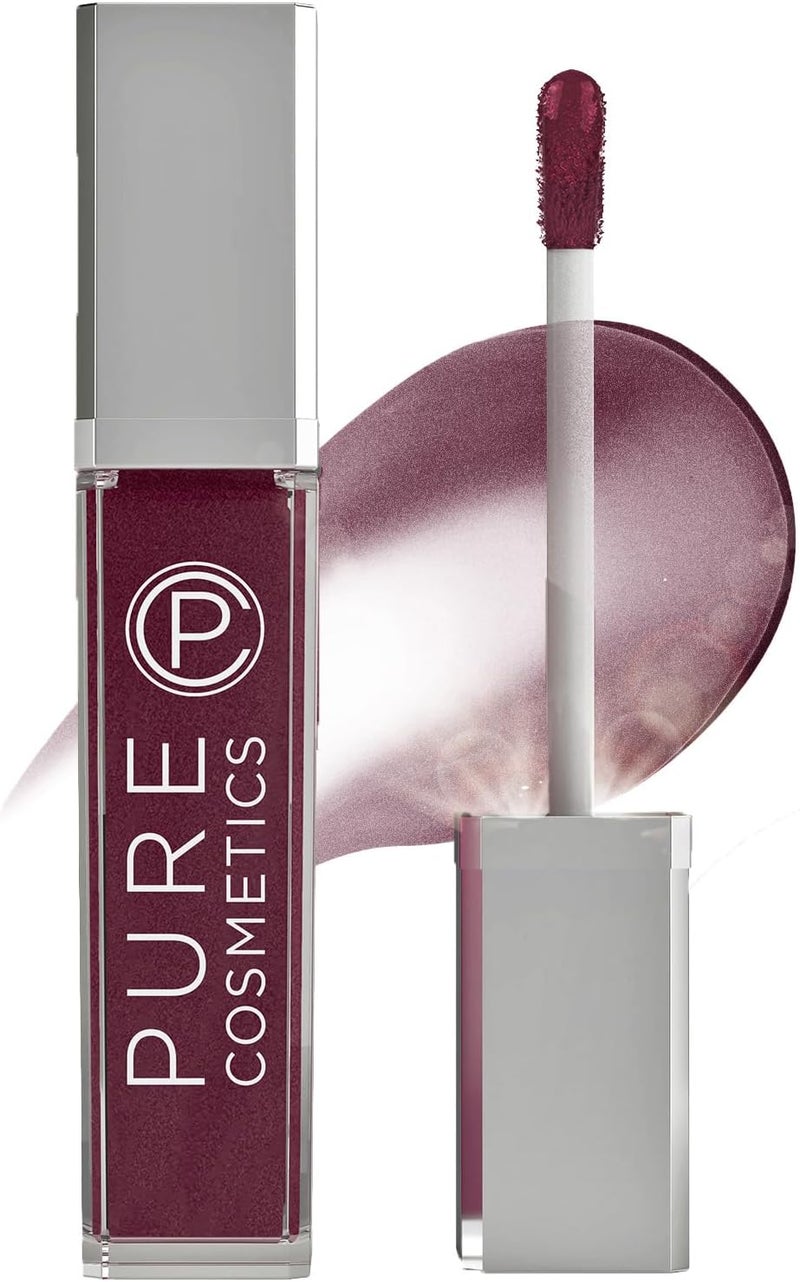 Pure Cosmetics Pure Illumination Natural Hydrating Lip Gloss with LED Light and Mirror - Passion, 0.30 fl. oz. - Image 1