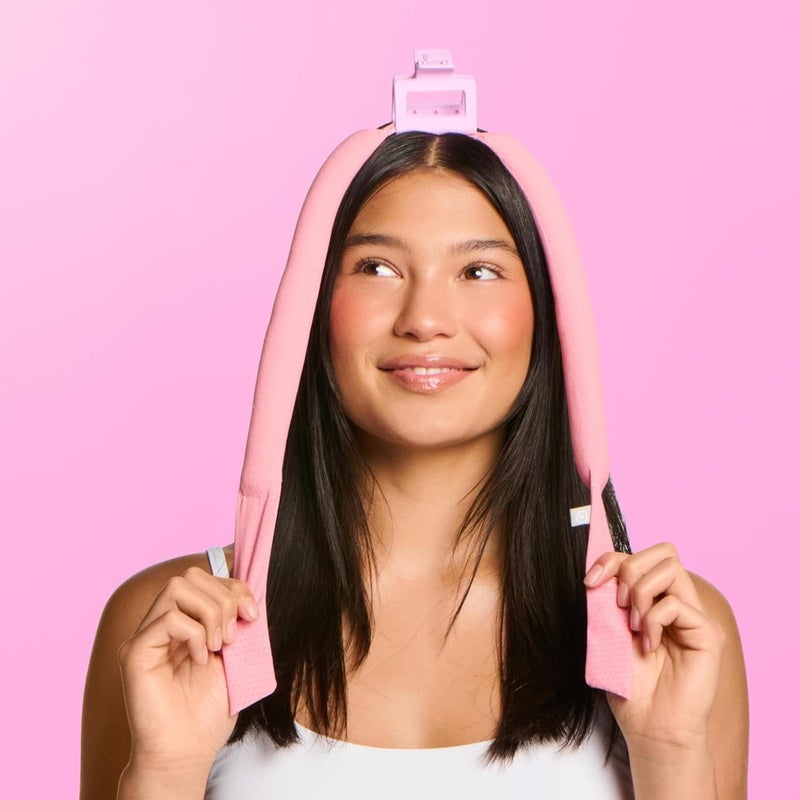 Gimme Beauty Chill Curl Heatless Styling Set - Gentle & Breatable Hair Rods for Overnight Curls - Natural Waves with a Frizz-Free Finish - Clip & Scrunchies for Secure Hold - Fine Hair, 4 Count - Image 5
