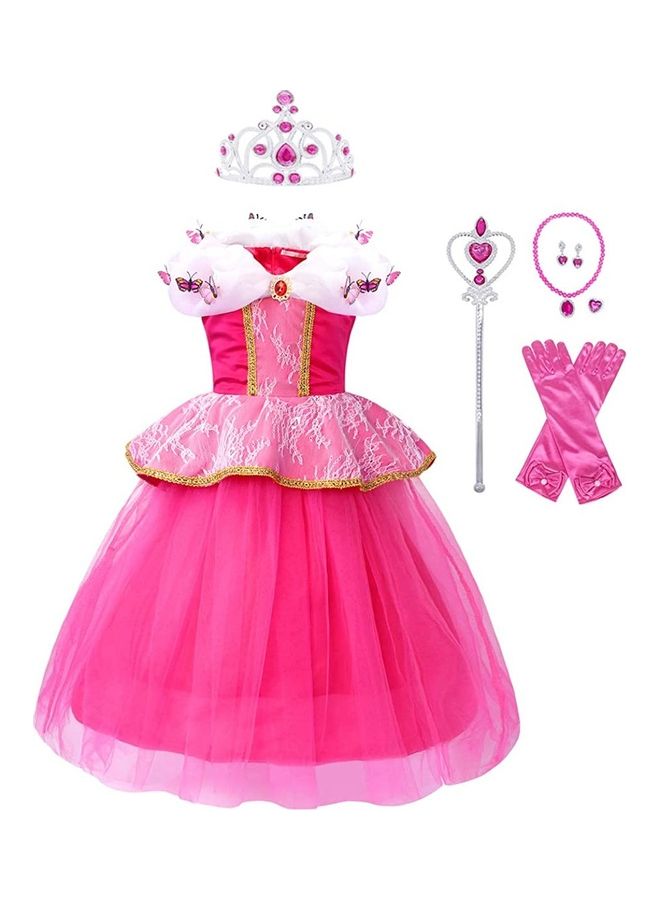 نيبمينينت Princess Party Costume Dress Set 100cm - Image 1