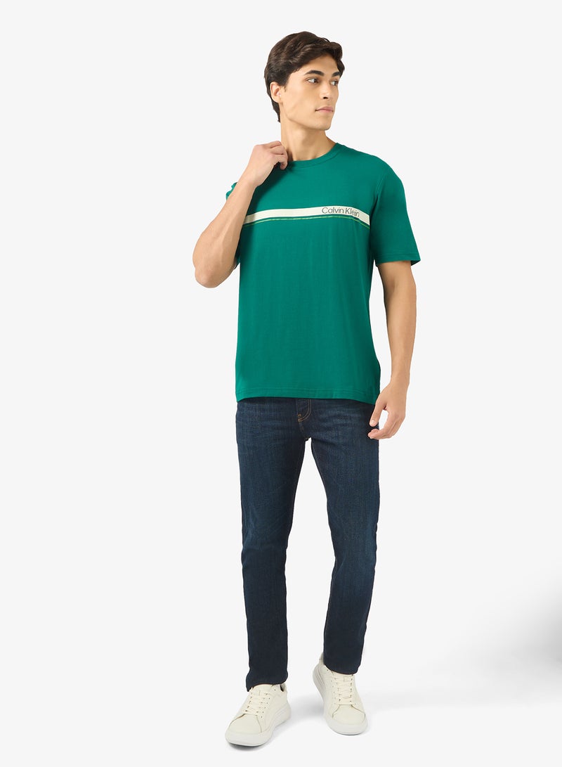 كالفن كلاين سبورت تيشيرت لايفستايل بأكمام قصيرة - Image 4