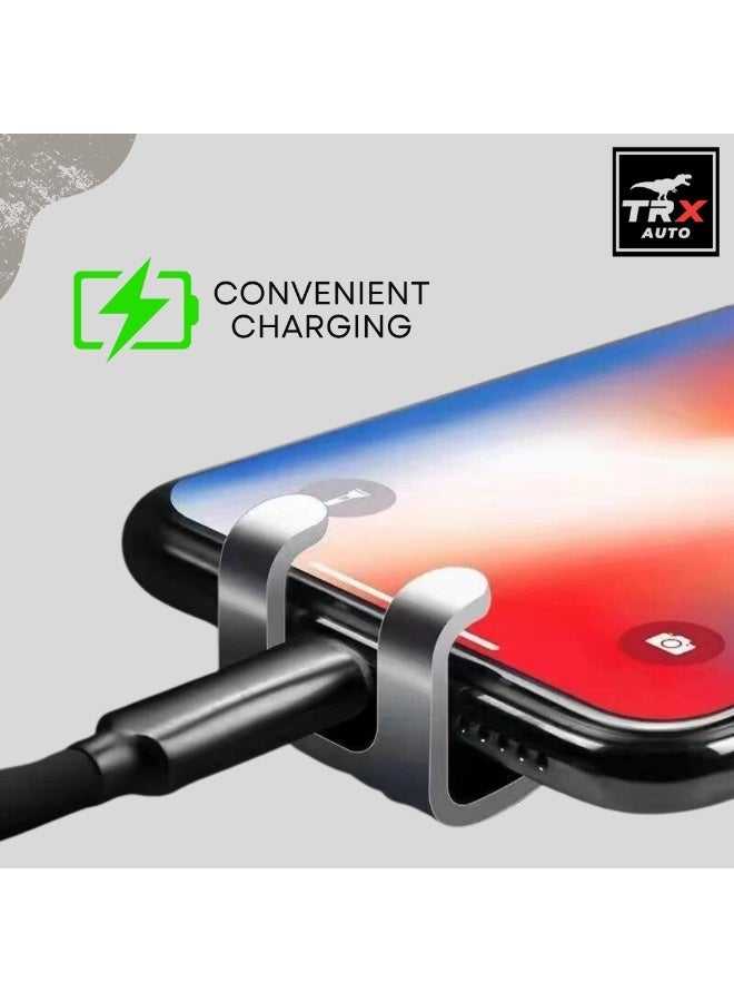 TRX AUTO Leopard 5 (2022-2026) Premium Car Phone Holder for Dashboard Screen | 5-Axis Adjustable Mount | One-Hand Operation | Strong Stable Grip | Universal Smartphone Holder | (Only 15.6 inch Screen) - Image 4