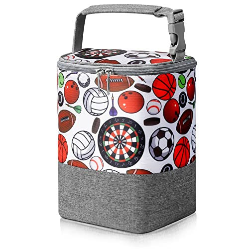 Accmor Breastmilk Cooler Bag Baby Bottle Cooler Bags Insulated Bottle Cooler Tote Bags On The Go Fits 4 Large 8oz Bottles for Nursing Mom Daycare Travel - Image 1