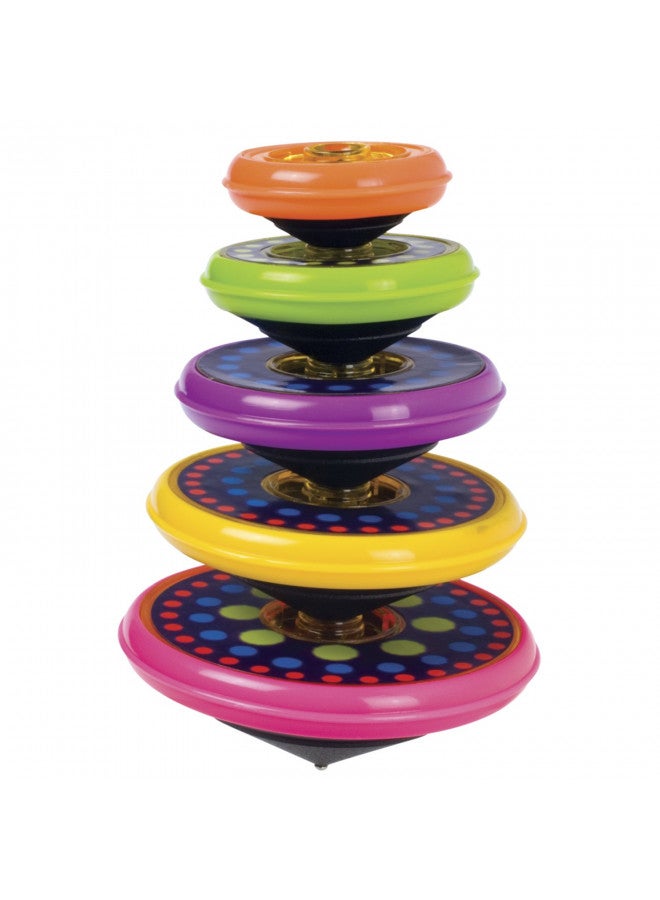 Toysmith Super Stacking Tops Kit, For Boys & Girls Ages 3+ - Image 1