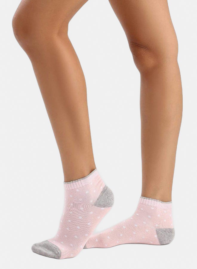 Carina Cotton Ankle Socks - 5 Pairs - Image 2