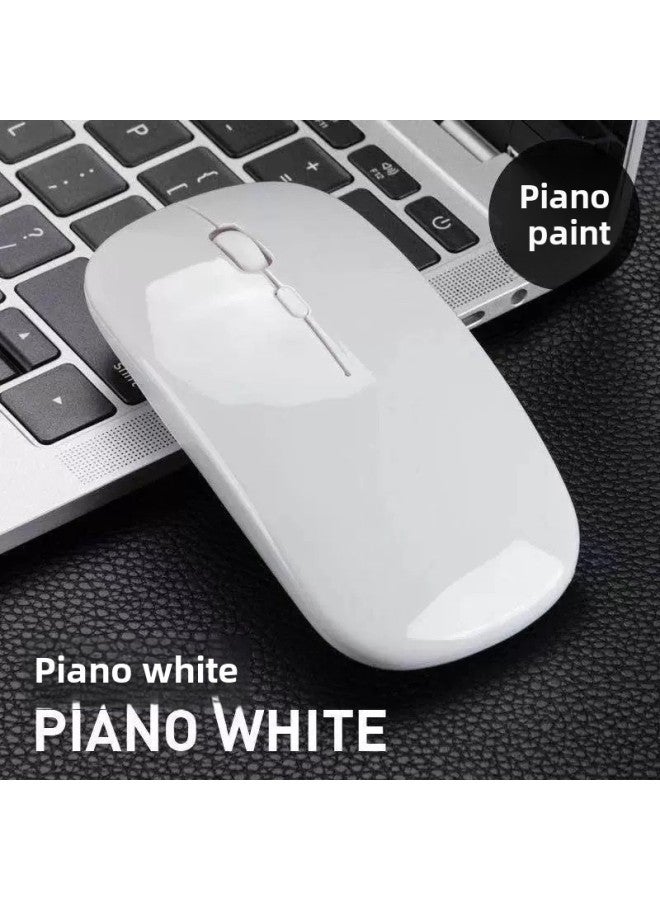 Bluetooth Dual-mode Wireless Mouse Charging Silent Computer Notebook Office Game Luminous Wireless Mouse-Color:The FollowinG Is The CharGinG 2.4G Luminous Version - Image 1
