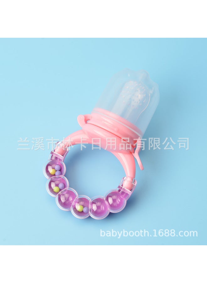 شبكة فواكه وخضروات للرضع، جيب عض موسيقي، جهاز تدريب تغذية الرضع، مصاصة قابلة للعض، حقيبة طعام الرضع، جهاز إطعام مكملات غذائية للأطفال