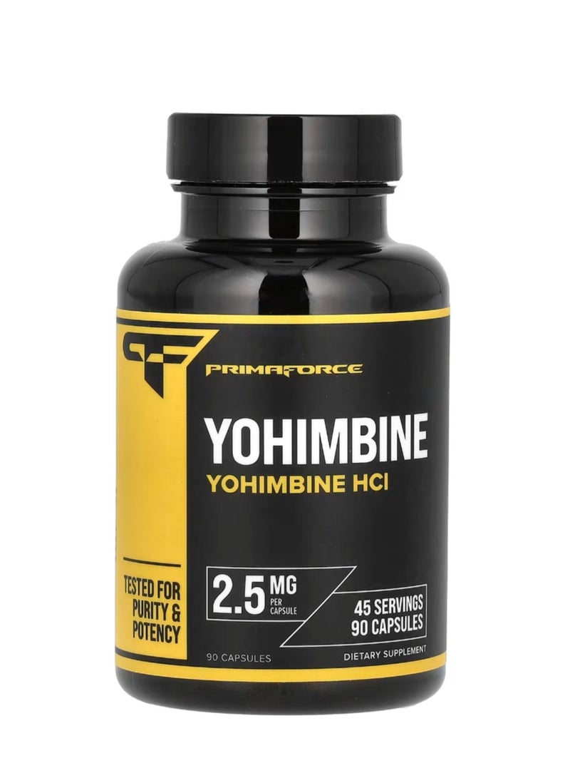 بريما فورس يوهيمبين هيدروكلوريد 2.5 ملجم - 90 كبسولة - Image 1