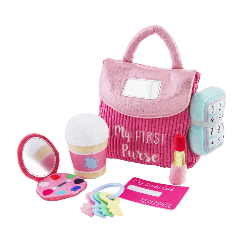 mud pie Mud Pie Childrens My First Purse Plush Set