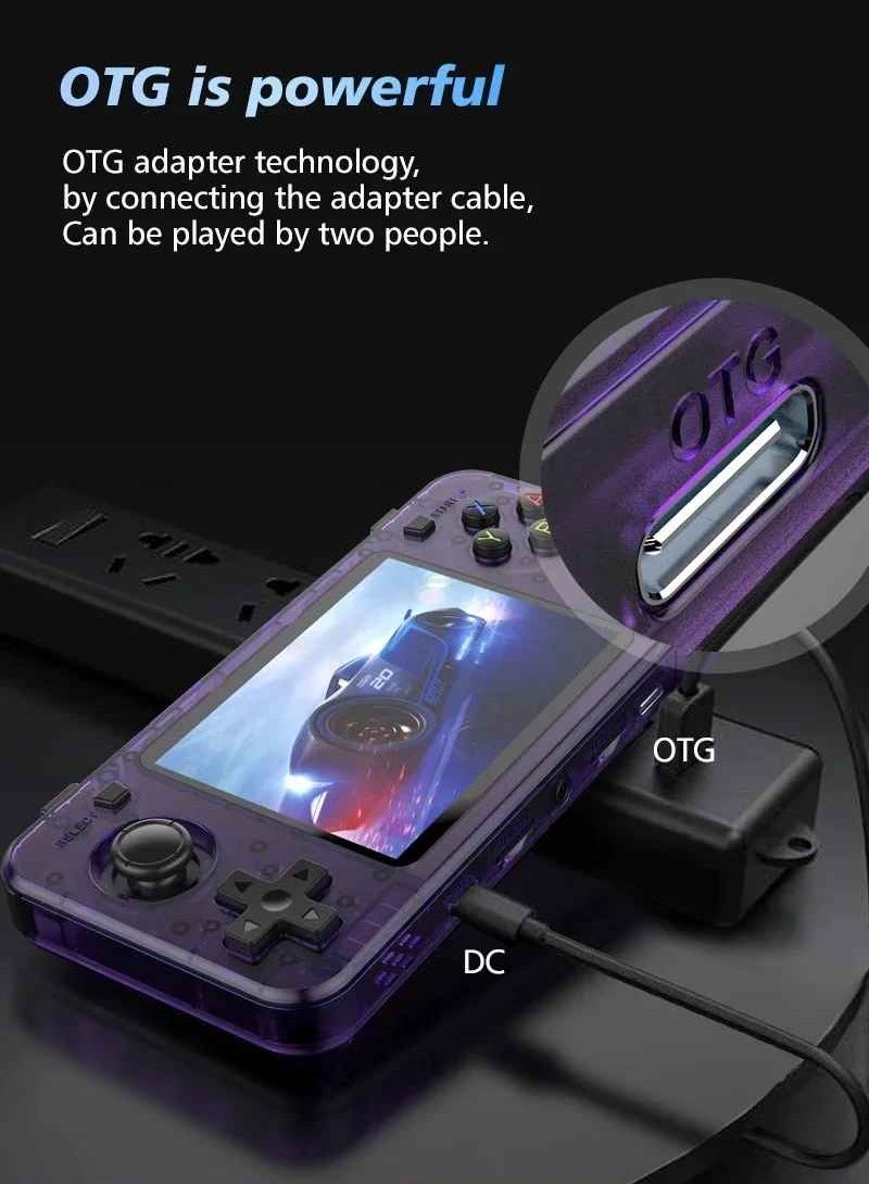 Portable Handheld Video Game, Retro Video Game Console With 15000 Games, Compact And Portable IPS Screen Portable Pocket Video With Long Battery Life, (1pc, White, 64G) - Image 2