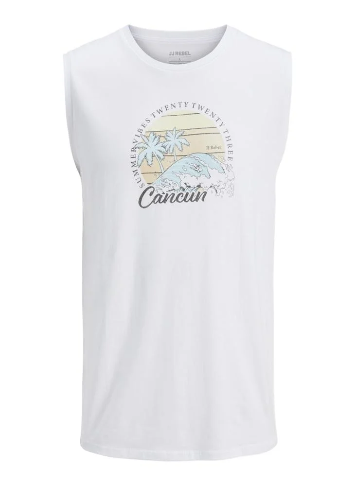 JJ Rebel Crew Neck Sleeveless T-Shirt