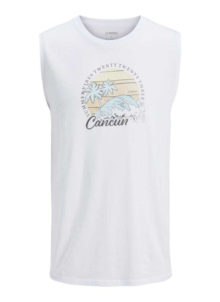 JJ Rebel Crew Neck Sleeveless T-Shirt  - Image 5