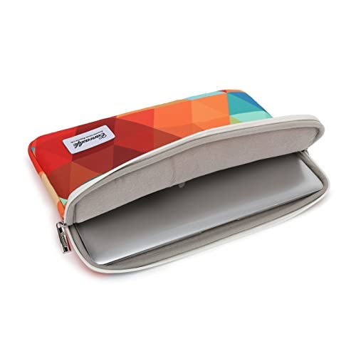 Canvaslife Rainbow Peacock Laptop Sleeve 15 Inch 15 Case and 15.6 Laptop Bag - Image 3