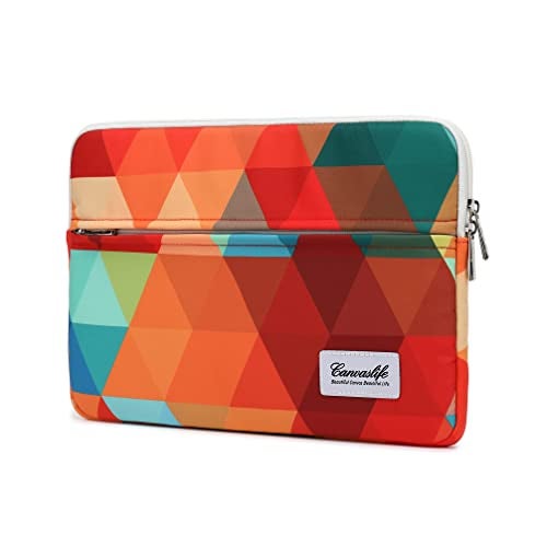 Canvaslife Rainbow Peacock Laptop Sleeve 15 Inch 15 Case and 15.6 Laptop Bag - Image 1