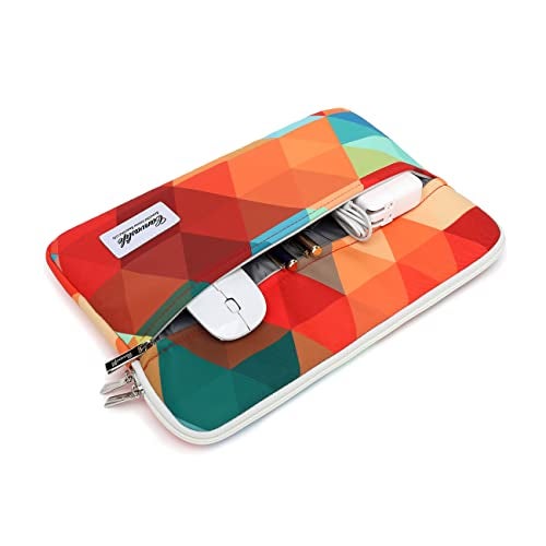 Canvaslife Rainbow Peacock Laptop Sleeve 15 Inch 15 Case and 15.6 Laptop Bag - Image 2