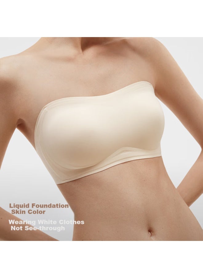 Bananain 5 Series Strapless Anti-slip Removable Shoulder Strap Women's Bra Push-up Backless Summer Bra - Image 2