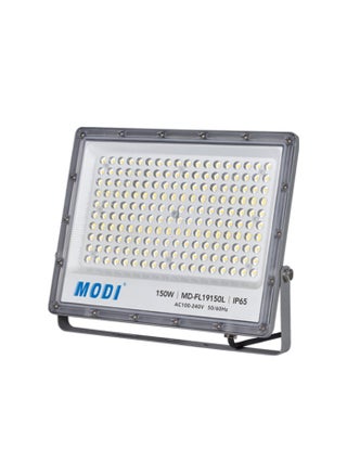 LED Flood Light Outdoor 50W to 400W | IP65 Waterproof Security Light | 6500K Cool White Light | Aluminum, PC Body | Wall Mount for Garden, Garage, Warehouse, Yard (35 cm - 16500 Lm - 150 w) - view 2