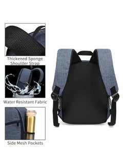 Generic Small Camera Backpack for DSLR SLR Mirrorless Camera Outdoor Travel Hiking Photography Waterproof Unisex Camera Case Compatible with Sony/Canon/Nikon/Fuji (Blue)  - Image 5