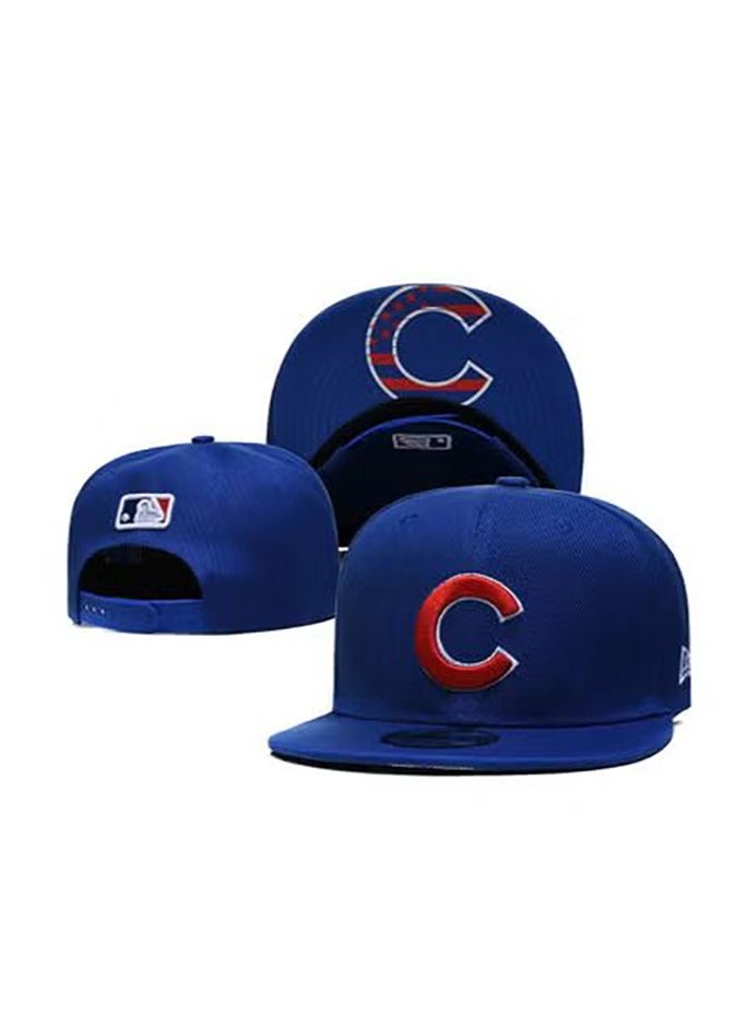 NEW ERA Chicago Cubs Blue Flat - Brim Baseball Cap