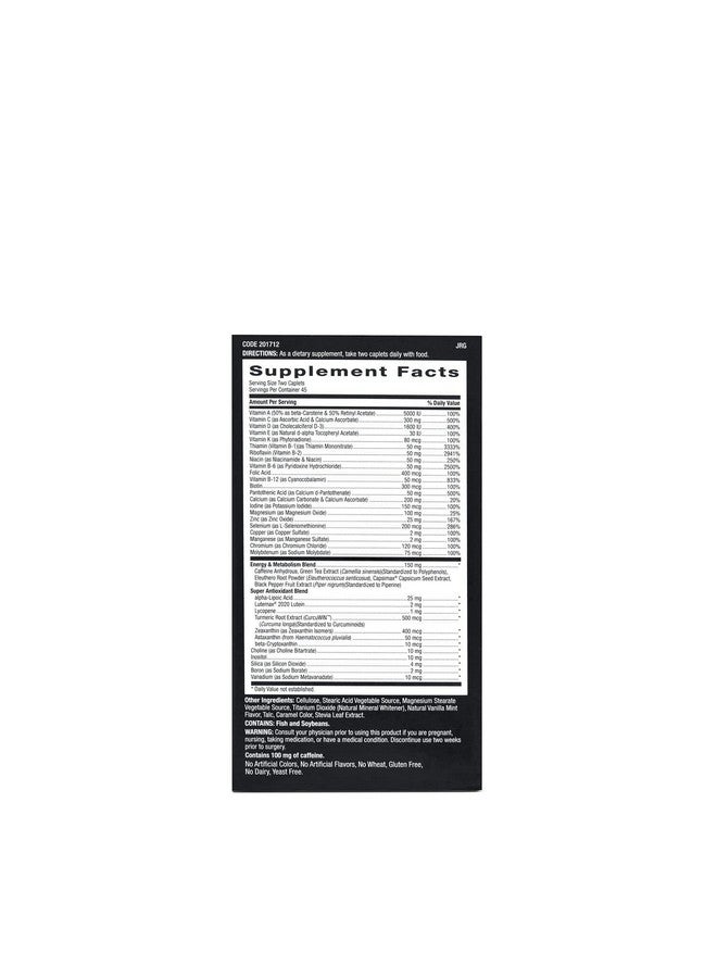 GNC Mega Men Energy & Metabolism Multivitamin | Increased Energy, Metabolism and Calorie Burning | 90 Count - Image 4