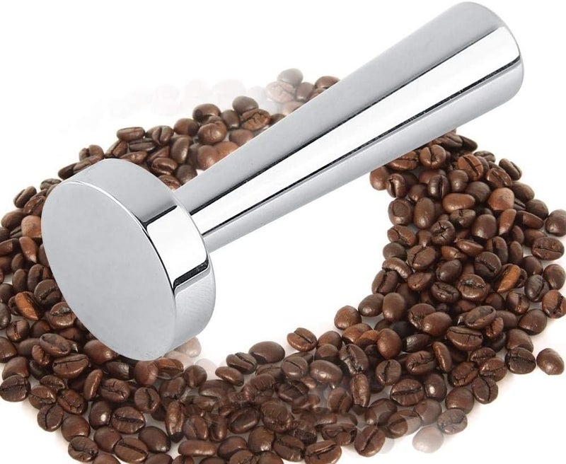 klarako Stainless Steel Coffee Tamper Espresso Tamper Solid Filled Coffee Hammer Coffee Press Hammer Coffee Tamper 51mm Base Coffee Bean Press Easy to Clean Fit for Coffee Machine - Image 5