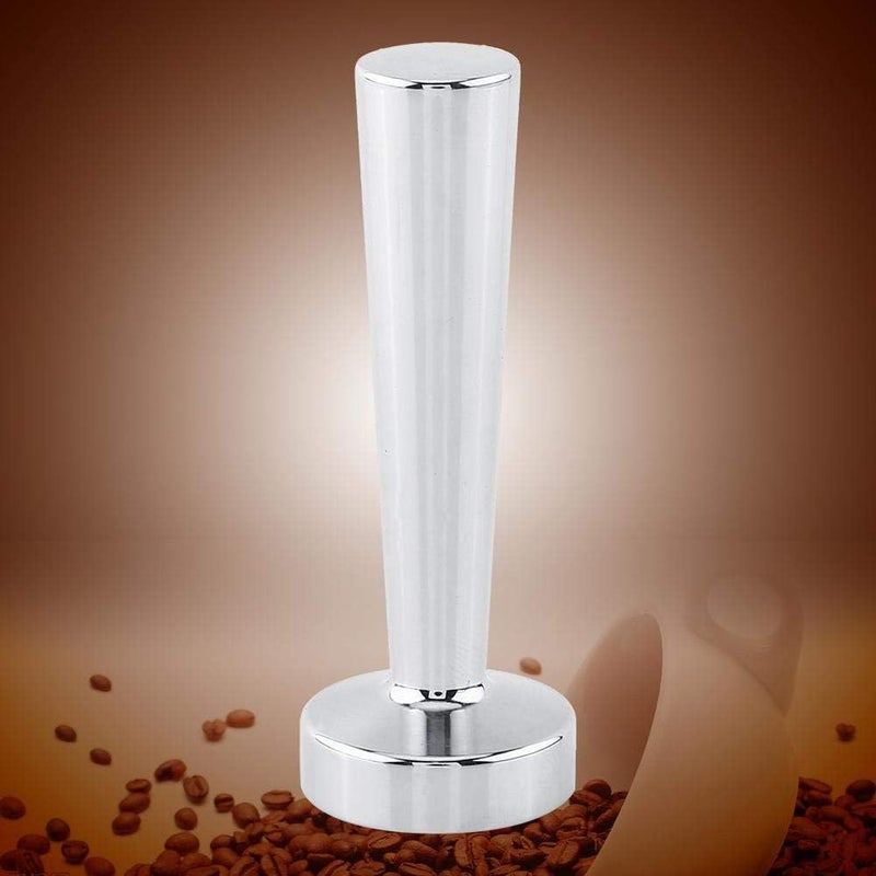 klarako Stainless Steel Coffee Tamper Espresso Tamper Solid Filled Coffee Hammer Coffee Press Hammer Coffee Tamper 51mm Base Coffee Bean Press Easy to Clean Fit for Coffee Machine - Image 4