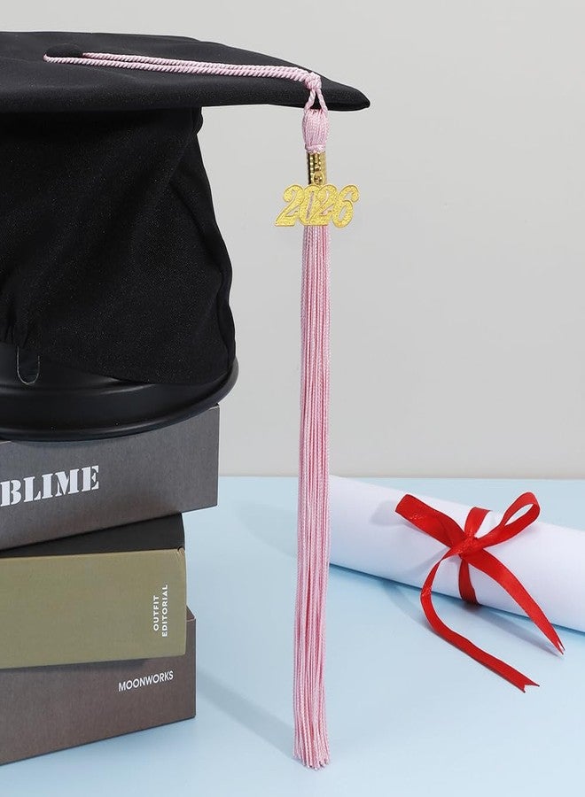 NZKNP 2026 Tassel Graduation Pink Tassel Charms Tassels for Graduation Cap Decorations 2026 Tassels for Caps Kindergarten Elementary School Middle School University Gifts for Students - Image 4