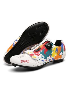 KUYING New Type of Road Lock Cycling Shoes Hard Sole Mountaineering Shoes Racing Sports Shoes 